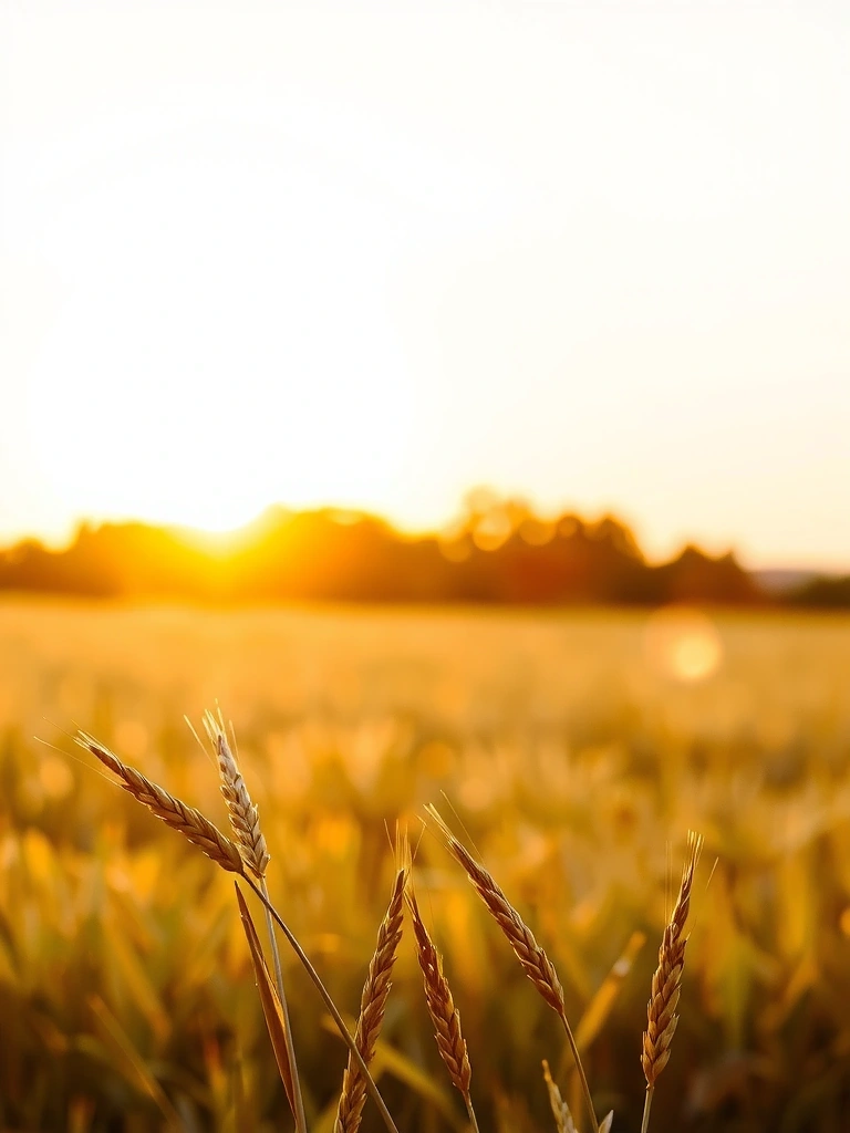 Herbstsonne über Feldern